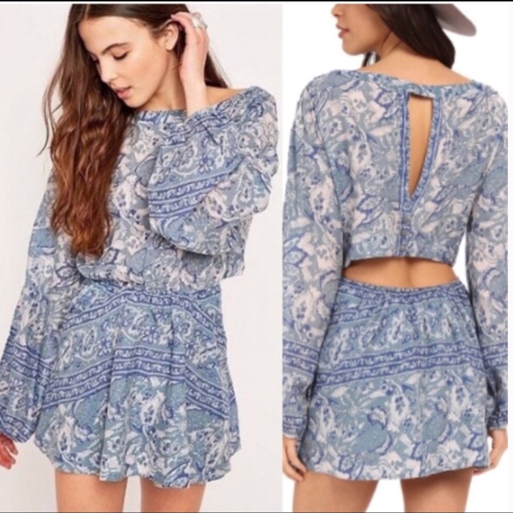 Free people dress open back